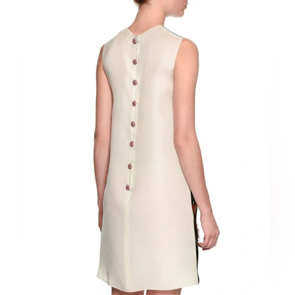 $3,500 Dolce & Gabbana dress size 42 small medium postcard shift dress - Picture 7 of 15